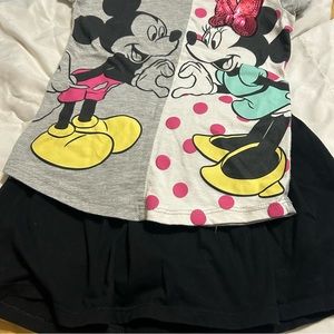 Girls size 4/5 Mickey/ Minnie shirt